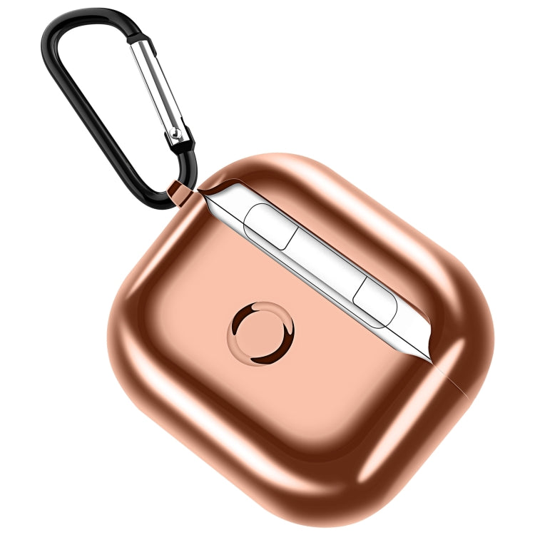 Electroplating TPU Earphone Protective Case for AirPods 3, with Hook