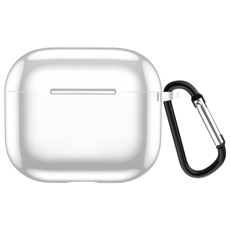 Electroplating TPU Earphone Protective Case for AirPods 3, with Hook