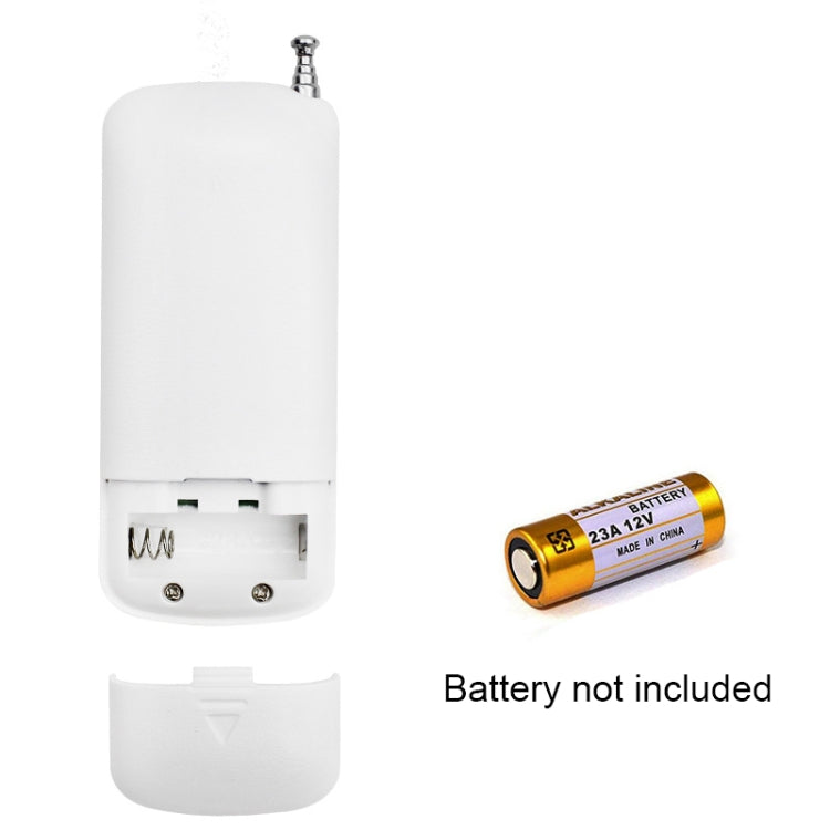 1000-2E Two-button Water Pump Motor Smart Socket Access Control Lamp Learning Wireless Remote Control, Frequency:315M 1527(White)