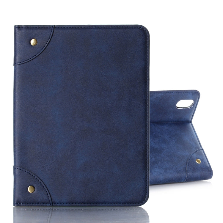 For iPad mini 6 Retro Book Style Horizontal Flip PU Leather Tablet Case with Holder & Card Slots & Wallet