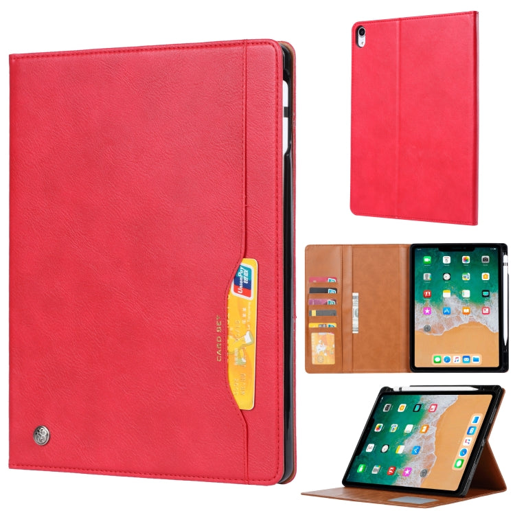 For iPad mini 6 Knead Skin Texture Horizontal Flip Leather Tablet Case with Photo Frame & Holder & Card Slots & Wallet & Pen Slot & Sleep / Wake-up Function