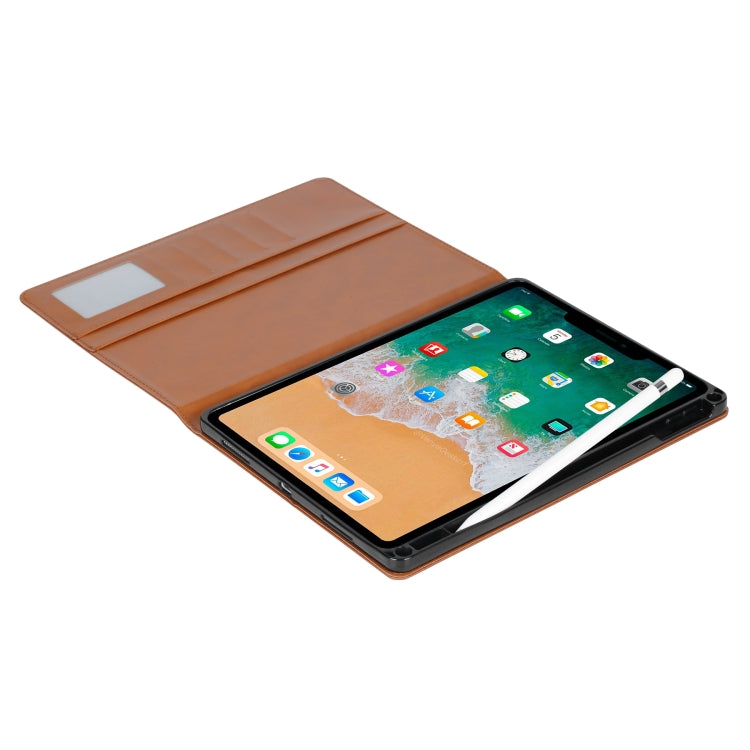 For iPad mini 6 Knead Skin Texture Horizontal Flip Leather Tablet Case with Photo Frame & Holder & Card Slots & Wallet & Pen Slot & Sleep / Wake-up Function
