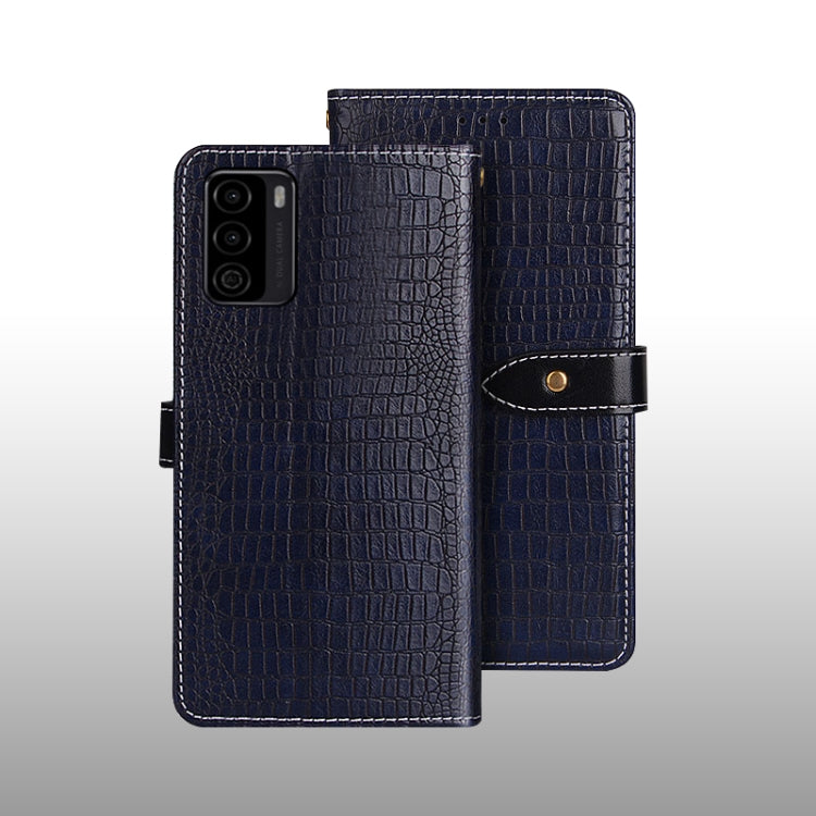 For U-MAGIC 30e idewei Crocodile Texture Horizontal Flip Leather Case with Holder & Card Slots & Wallet