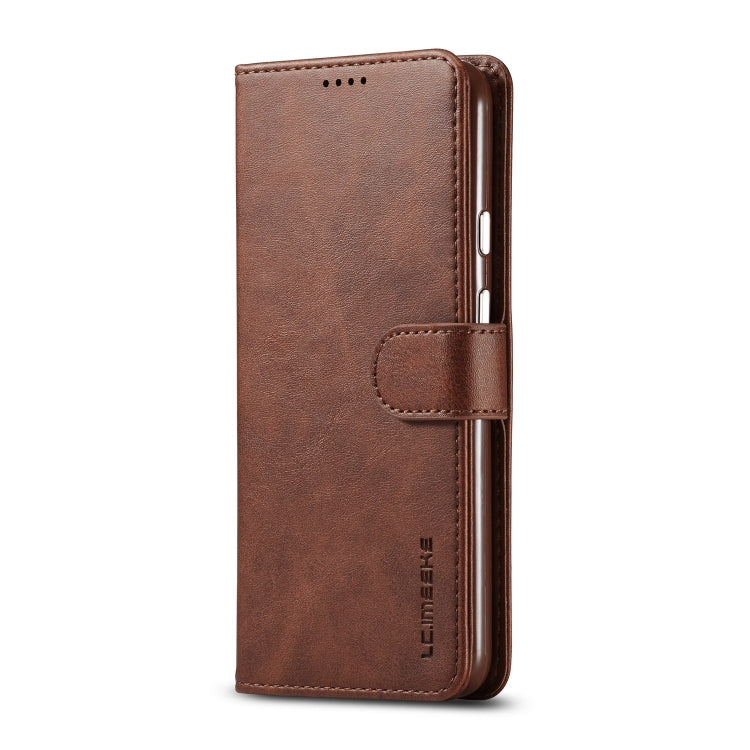 LC.IMEEKE For Goolge Pixel 4 / 4XL Calf Texture Horizontal Flip Leather Case, with Holder & Card Slots & Wallet