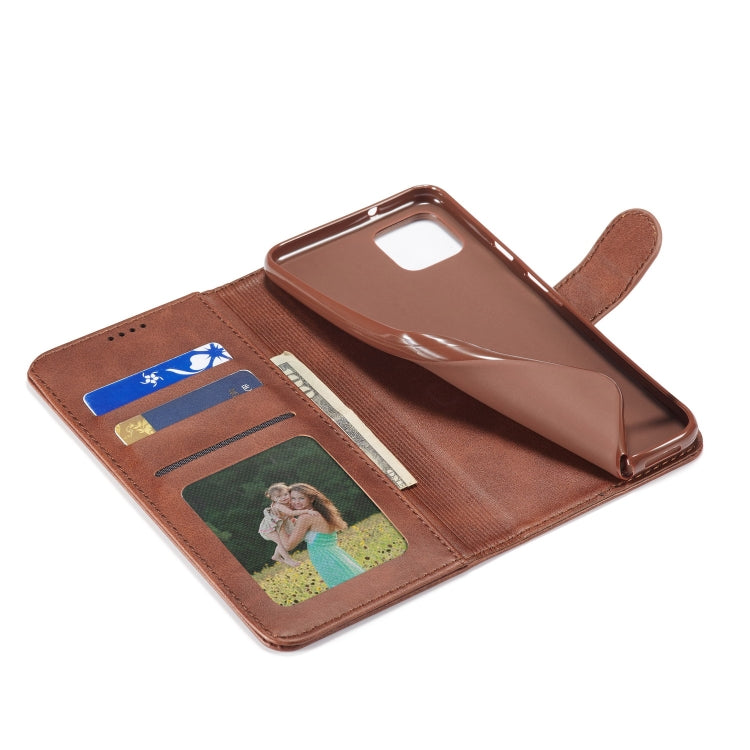 LC.IMEEKE For Goolge Pixel 4 / 4XL Calf Texture Horizontal Flip Leather Case, with Holder & Card Slots & Wallet