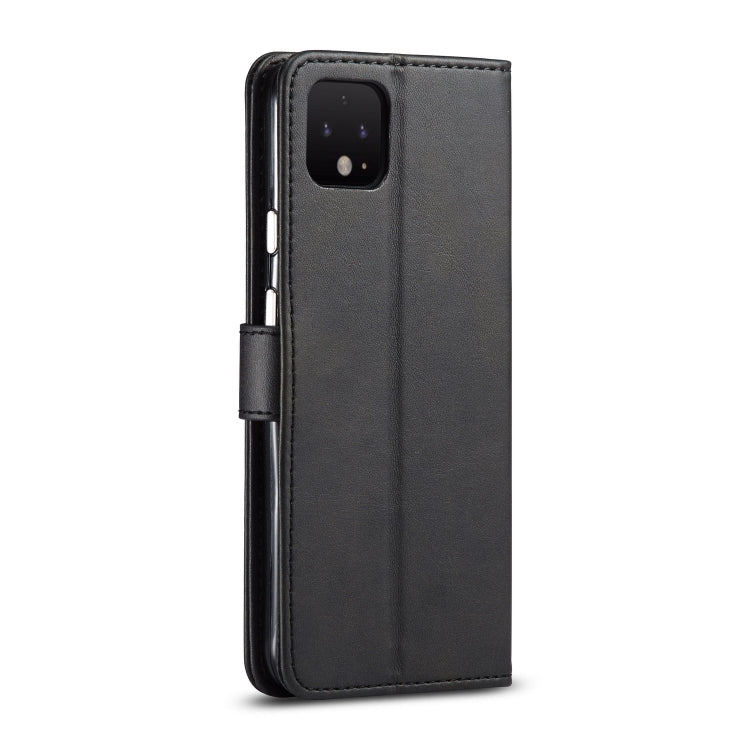LC.IMEEKE For Goolge Pixel 4 / 4XL Calf Texture Horizontal Flip Leather Case, with Holder & Card Slots & Wallet