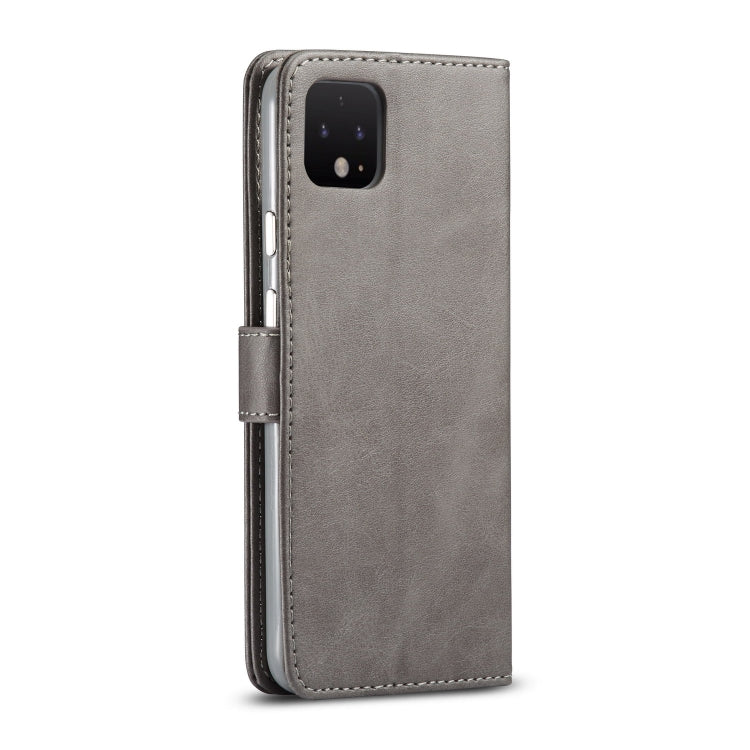 LC.IMEEKE For Goolge Pixel 4 / 4XL Calf Texture Horizontal Flip Leather Case, with Holder & Card Slots & Wallet