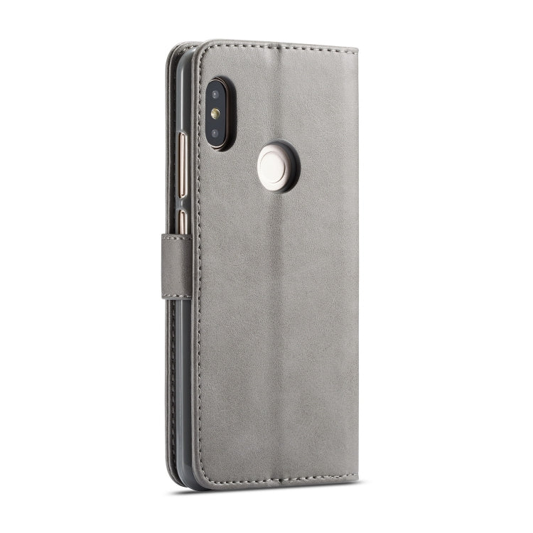 LC.IMEEKE For Xiaomi Redmi Note 6 Pro / Note6 Calf Texture Horizontal Flip Leather Case, with Holder & Card Slots & Wallet