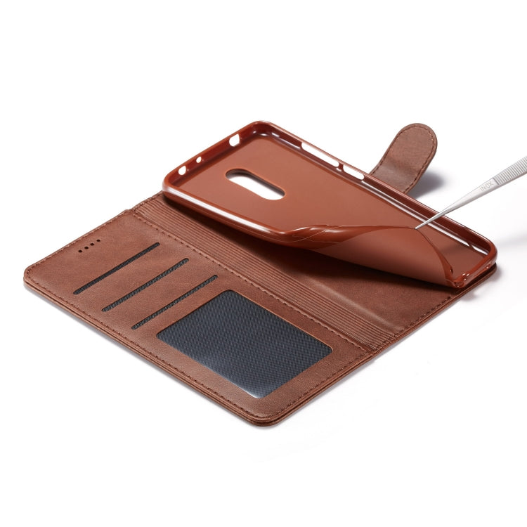 LC.IMEEKE For Xiaomi Redmi 5 Plus Calf Texture Horizontal Flip Leather Case, with Holder & Card Slots & Wallet