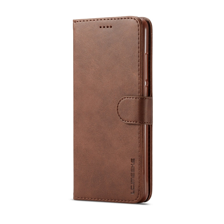 LC.IMEEKE For Xiaomi Redmi Note 5 Pro / Note5 Calf Texture Horizontal Flip Leather Case, with Holder & Card Slots & Wallet