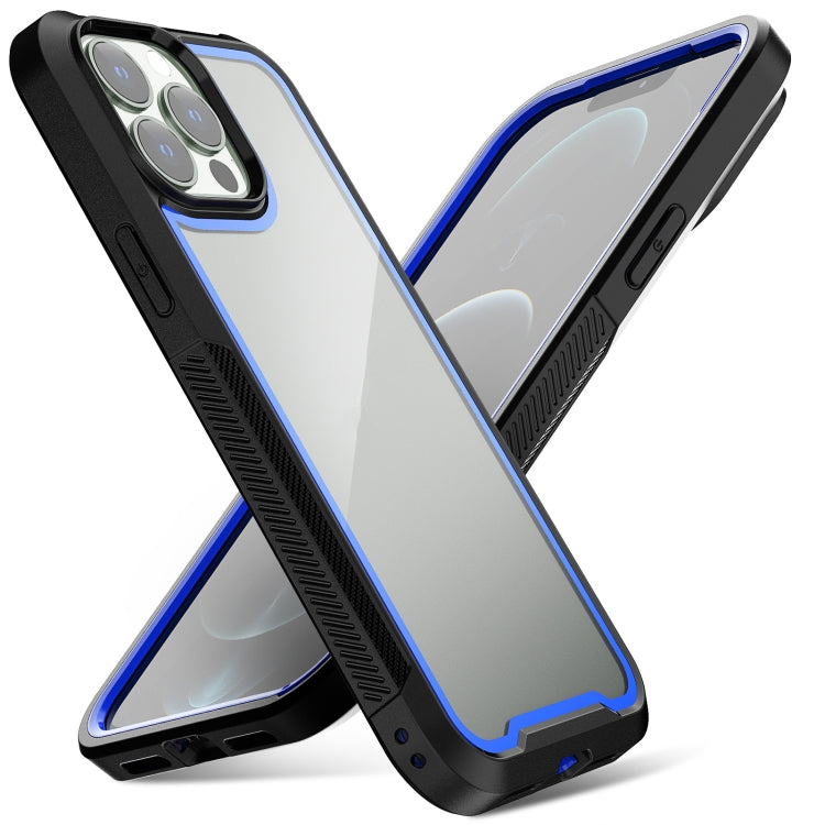 For iPhone 13 Pro Colorful Border TPU + PC Full Coverage Protective Case
