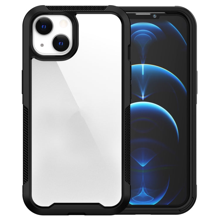 For iPhone 13 2 In 1 TPU + PC Full Coverage Protective Case