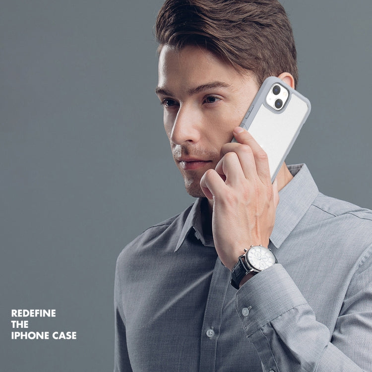 For iPhone 13 2 In 1 TPU + PC Full Coverage Protective Case