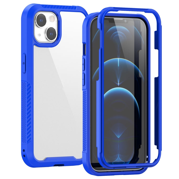 For iPhone 13 2 In 1 TPU + PC Full Coverage Protective Case