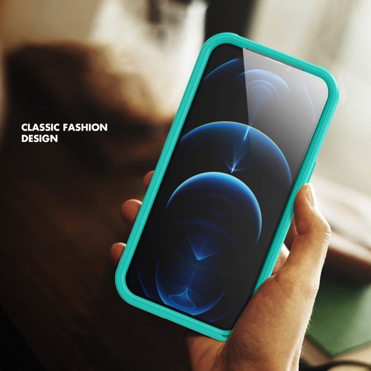 For iPhone 13 2 In 1 TPU + PC Full Coverage Protective Case