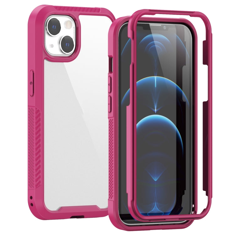For iPhone 13 2 In 1 TPU + PC Full Coverage Protective Case