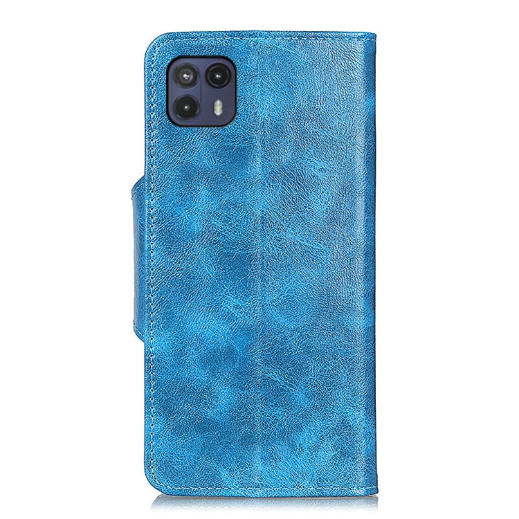 For Motorola Moto G50 5G Crazy Horse Texture Horizontal Flip Leather Case with Holder & 6-Card Slots & Wallet