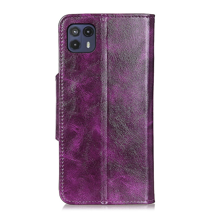 For Motorola Moto G50 5G Crazy Horse Texture Horizontal Flip Leather Case with Holder & 6-Card Slots & Wallet
