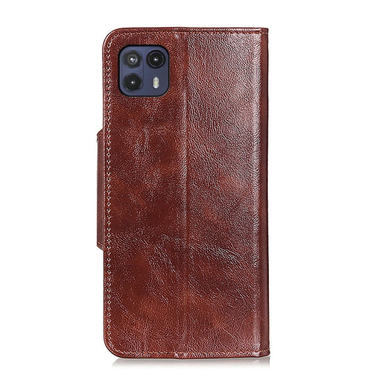 For Motorola Moto G50 5G Crazy Horse Texture Horizontal Flip Leather Case with Holder & 6-Card Slots & Wallet