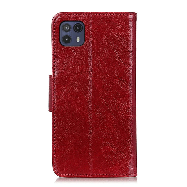 For Motorola Moto G50 5G Nappa Texture Horizontal Flip Leather Case with Holder & Card Slots & Wallet