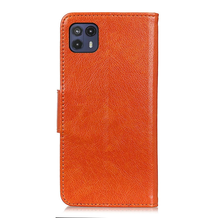 For Motorola Moto G50 5G Nappa Texture Horizontal Flip Leather Case with Holder & Card Slots & Wallet