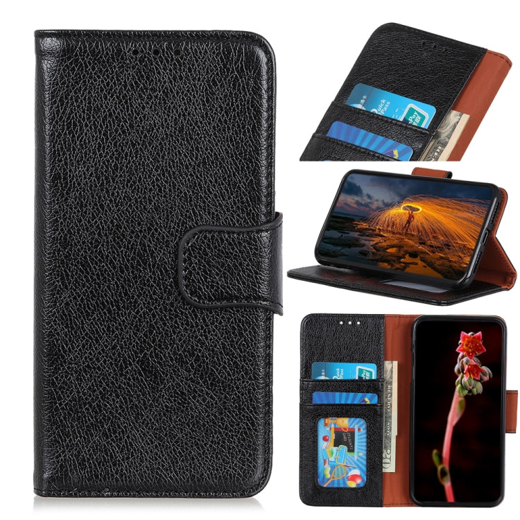 For Samsung Galaxy A03s 164mm Nappa Texture Horizontal Flip Leather Case with Holder & Card Slots & Wallet