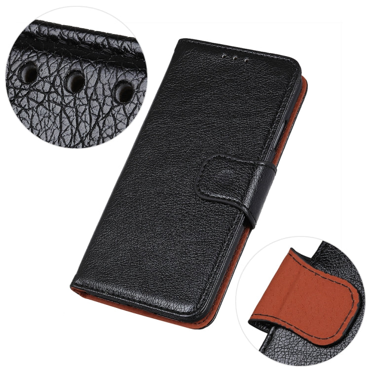 For Samsung Galaxy A03s 164mm Nappa Texture Horizontal Flip Leather Case with Holder & Card Slots & Wallet