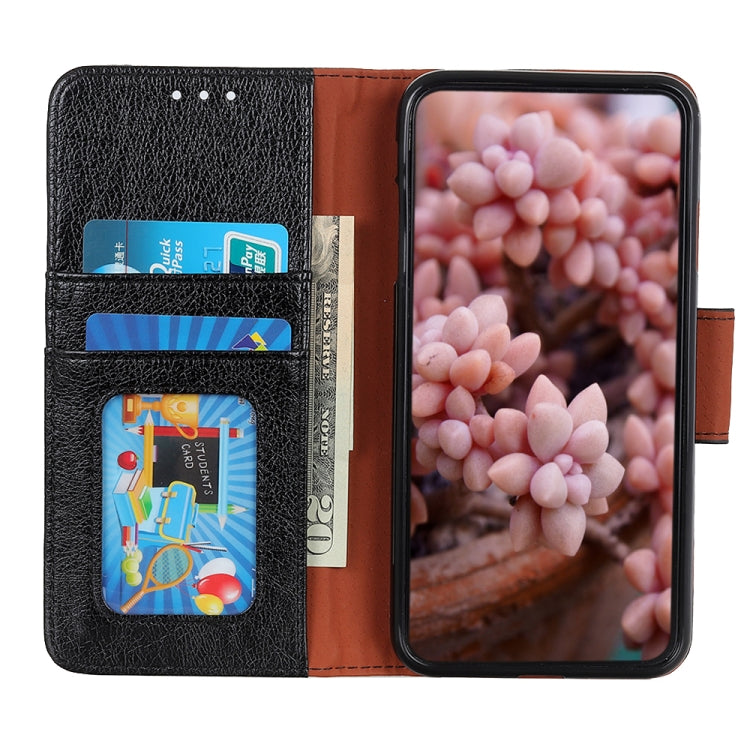 For Samsung Galaxy A03s 164mm Nappa Texture Horizontal Flip Leather Case with Holder & Card Slots & Wallet