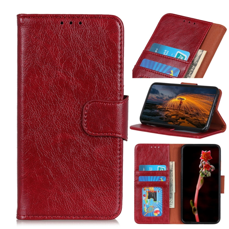 For Samsung Galaxy A03s 164mm Nappa Texture Horizontal Flip Leather Case with Holder & Card Slots & Wallet