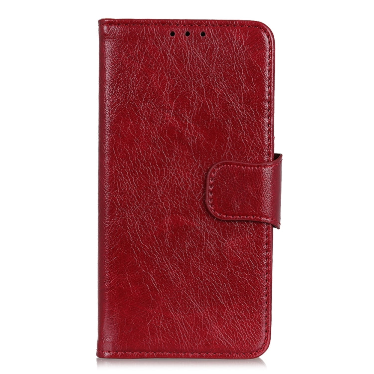 For Samsung Galaxy A03s 164mm Nappa Texture Horizontal Flip Leather Case with Holder & Card Slots & Wallet