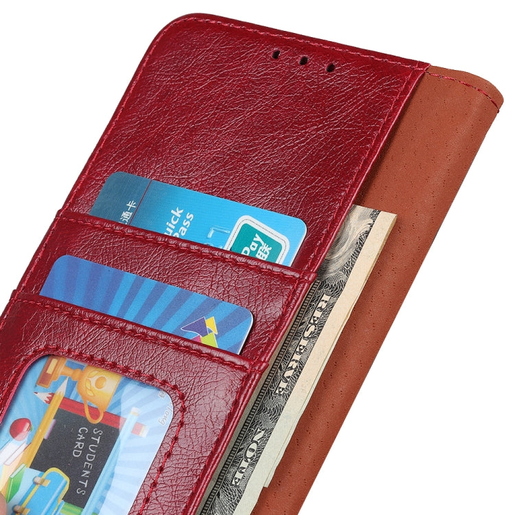 For Samsung Galaxy A03s 164mm Nappa Texture Horizontal Flip Leather Case with Holder & Card Slots & Wallet