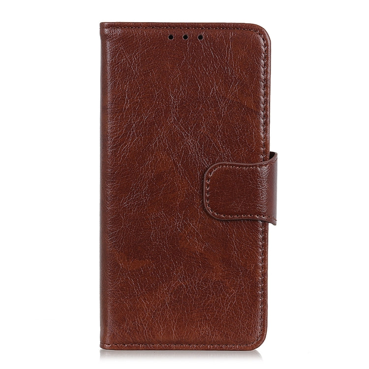 For Samsung Galaxy A03s 164mm Nappa Texture Horizontal Flip Leather Case with Holder & Card Slots & Wallet