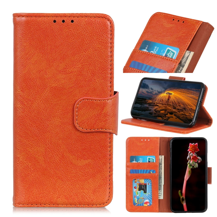For Samsung Galaxy A03s 164mm Nappa Texture Horizontal Flip Leather Case with Holder & Card Slots & Wallet