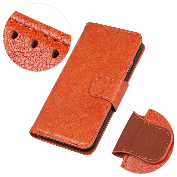 For Samsung Galaxy A03s 164mm Nappa Texture Horizontal Flip Leather Case with Holder & Card Slots & Wallet