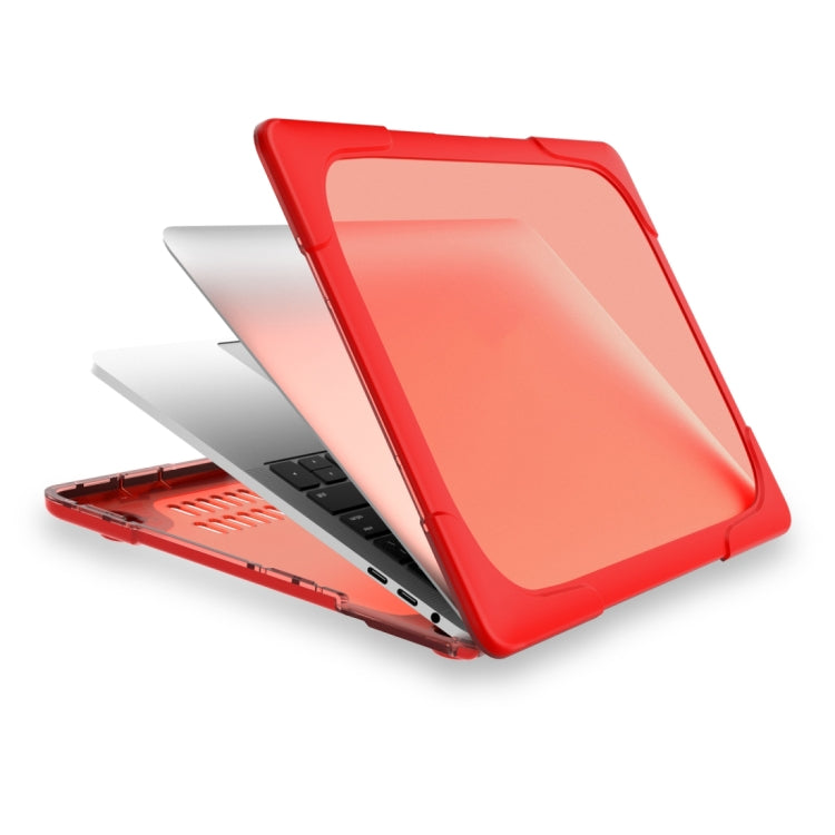 For MacBook Pro 13.3 inch with Touch Bar (A2159 / A1989) TPU + PC Two Color Laptop Protective Case