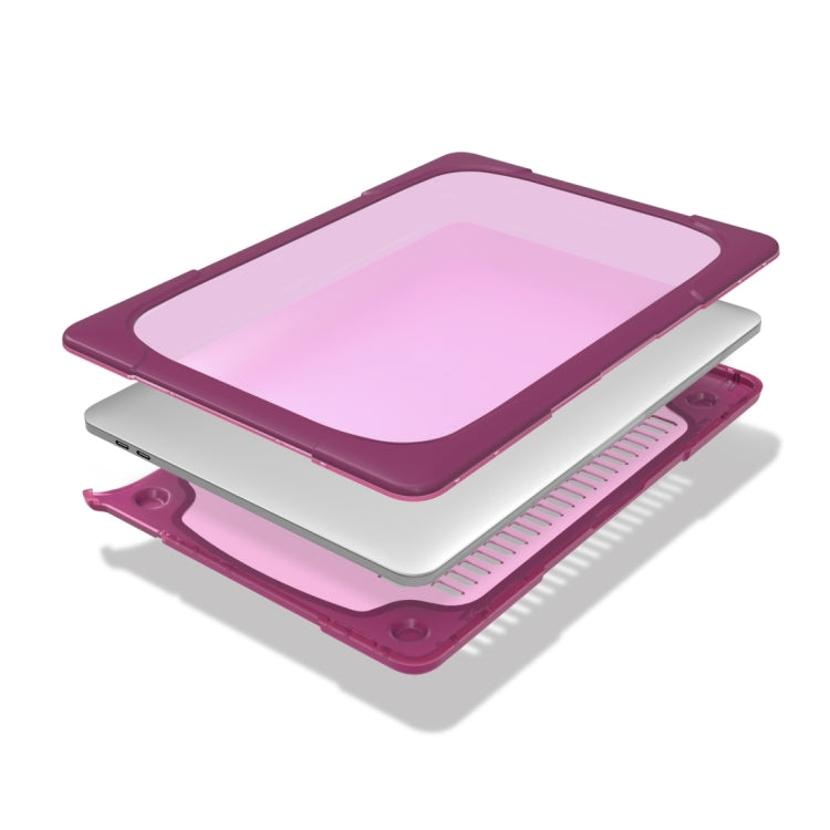 For MacBook Pro 13.3 inch with Touch Bar (A2159 / A1989) TPU + PC Two Color Laptop Protective Case