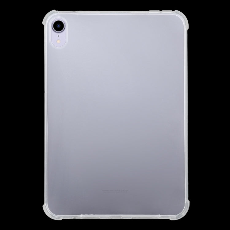 For iPad mini 6 3mm Four-corner Shockproof Transparent TPU Tablet Case