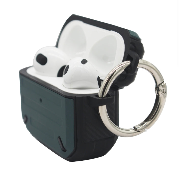 Sword Armor Earphone Protective Case with Hook for AirPods 3