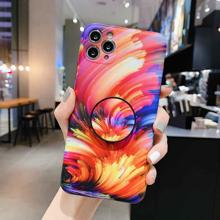 For iPhone 13 Pro Bright Series Precision Hole Shockproof Protective Case with Holder