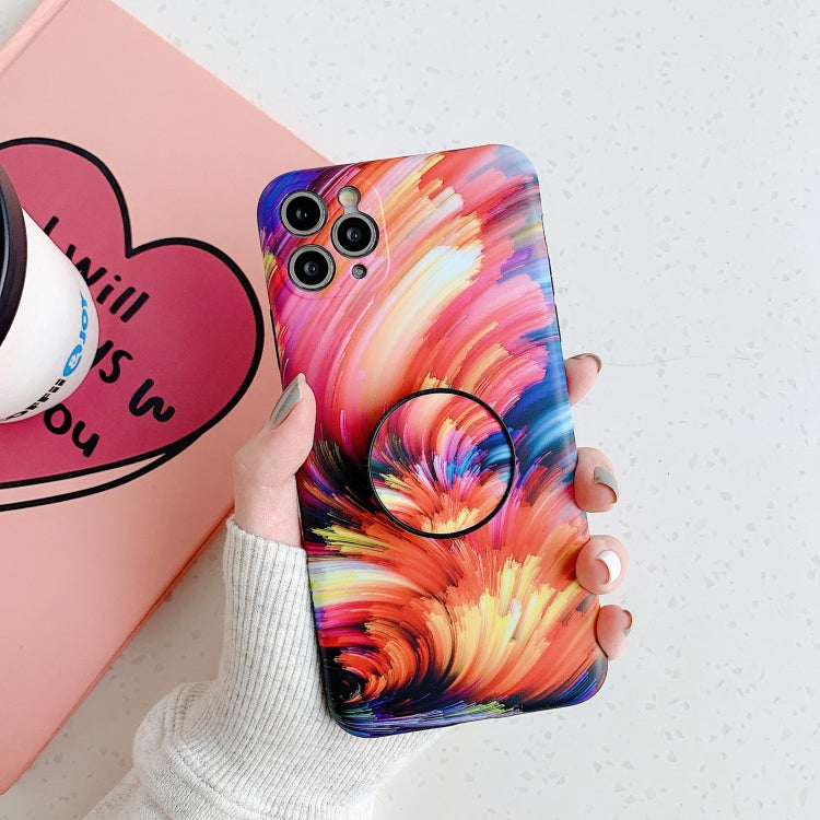 For iPhone 13 Pro Bright Series Precision Hole Shockproof Protective Case with Holder