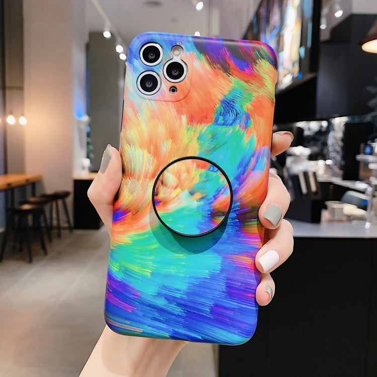 For iPhone 13 Pro Bright Series Precision Hole Shockproof Protective Case with Holder