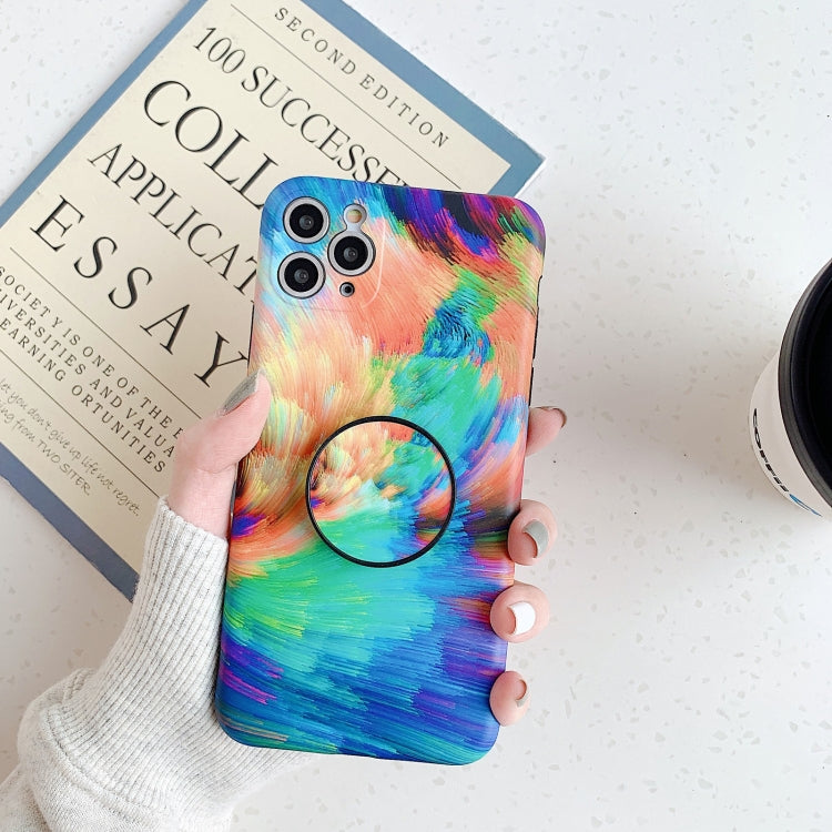 For iPhone 13 Pro Bright Series Precision Hole Shockproof Protective Case with Holder