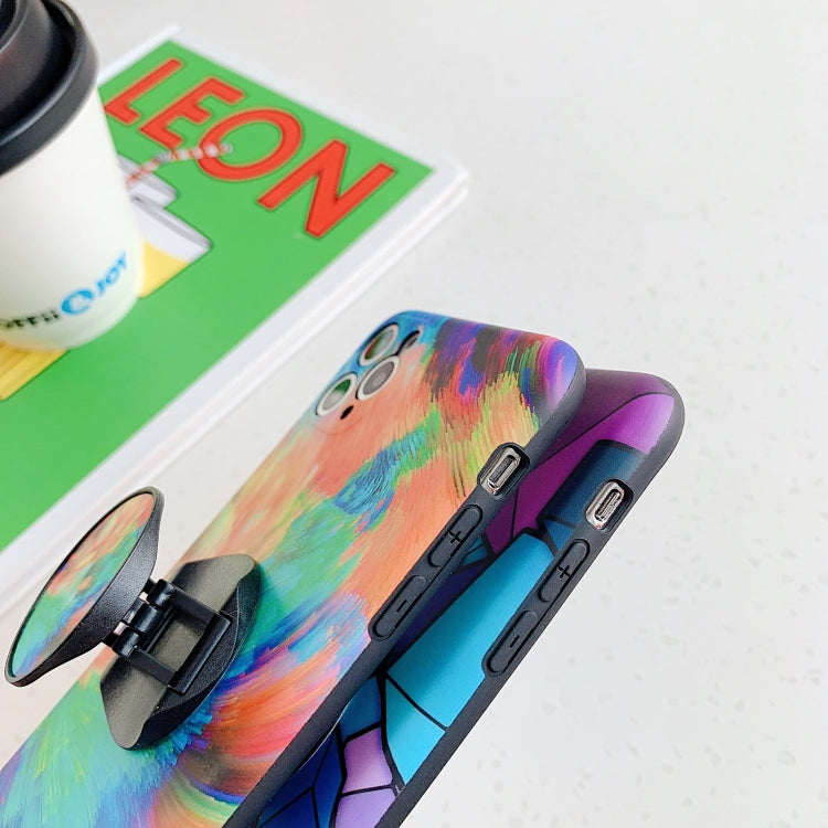 For iPhone 13 Pro Bright Series Precision Hole Shockproof Protective Case with Holder