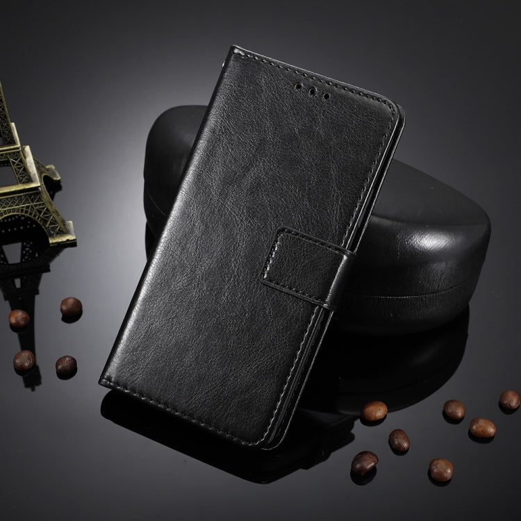 For Samsung Galaxy A03s 166mm Crazy Horse Texture Horizontal Flip Leather Case with Holder & Card Slots & Lanyard