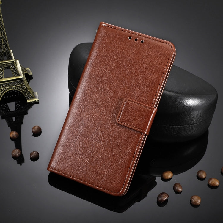 For Samsung Galaxy A03s 166mm Crazy Horse Texture Horizontal Flip Leather Case with Holder & Card Slots & Lanyard
