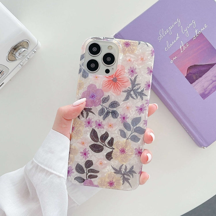 For iPhone 13 Painted Pattern Shockproof TPU Protective Case