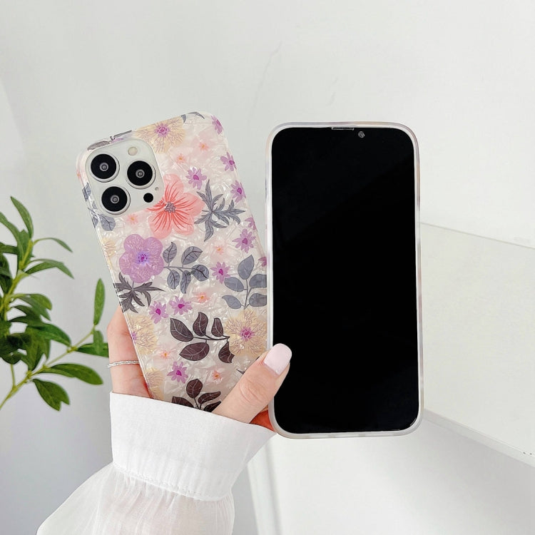 For iPhone 13 Painted Pattern Shockproof TPU Protective Case