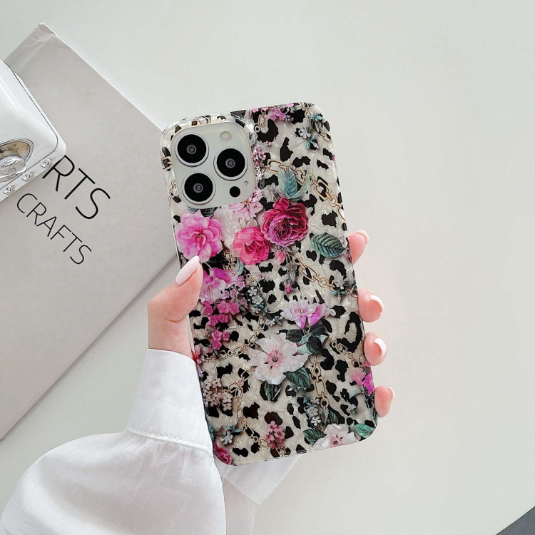 For iPhone 13 Pro Painted Pattern Shockproof TPU Protective Case