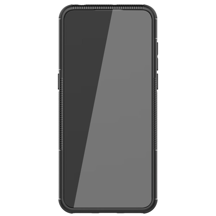 For Alcatel 3L (2021) Tire Texture Shockproof TPU+PC Protective Case with Holder