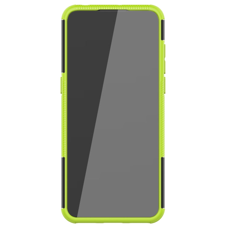 For Alcatel 3L (2021) Tire Texture Shockproof TPU+PC Protective Case with Holder